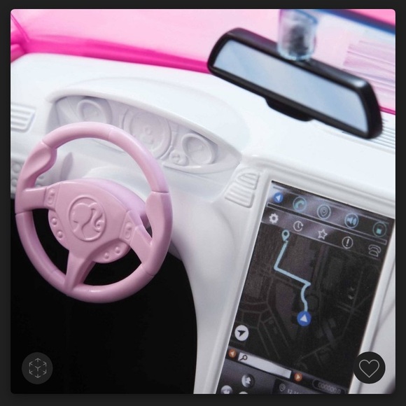 Pink Convertible Toy Car - Picture 5 of 7